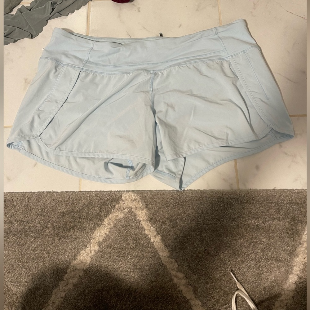 Lululemon speed up short - worn once, 4in